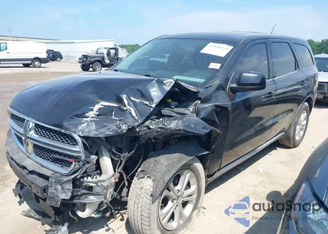 2013 Dodge Durango Sxt из США, поврежденный, VIN 1C4RDJAG1DC660596